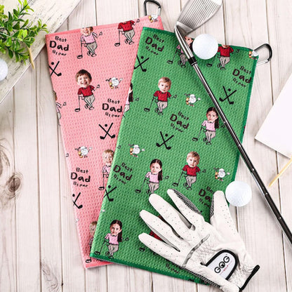 Personalized Photo Golf Towel