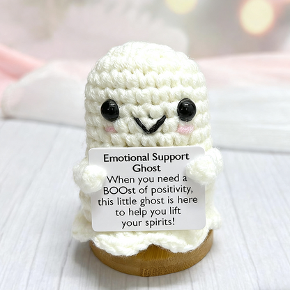 Halloween Crochet Cute Ghost With Heart,Halloween Home Decor Gift