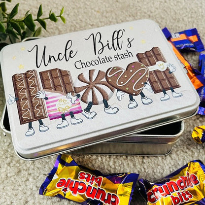 Personalised biscuit tin, biscuits, cookies, girlfriend, gift for her, him