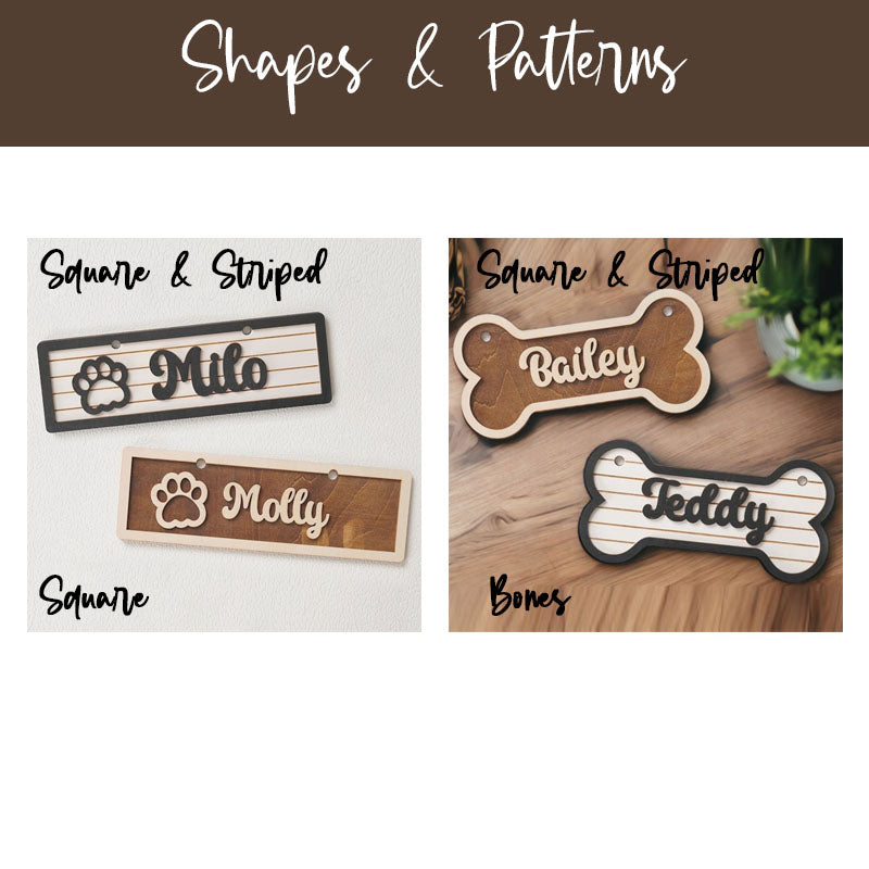 Dog House Sign, Dog House Tag, Personalized Gift