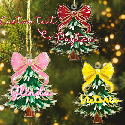 2D Flat - Personalized Custom Christmas Ornament