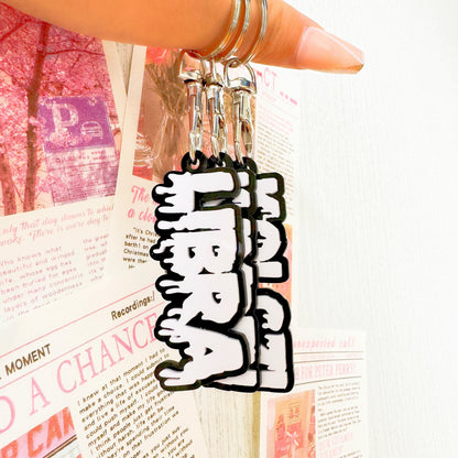 Customized Acrylic Keychain with Name