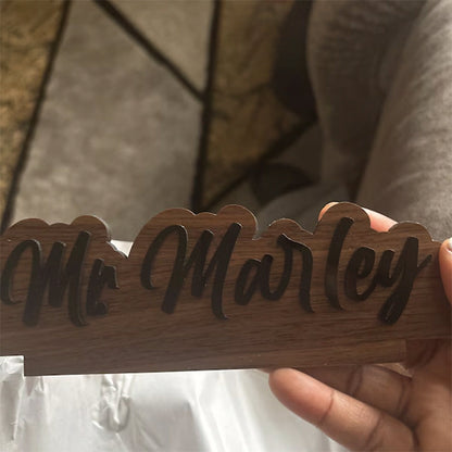 Desk Name Plate | Great custom gift for male or female teacher