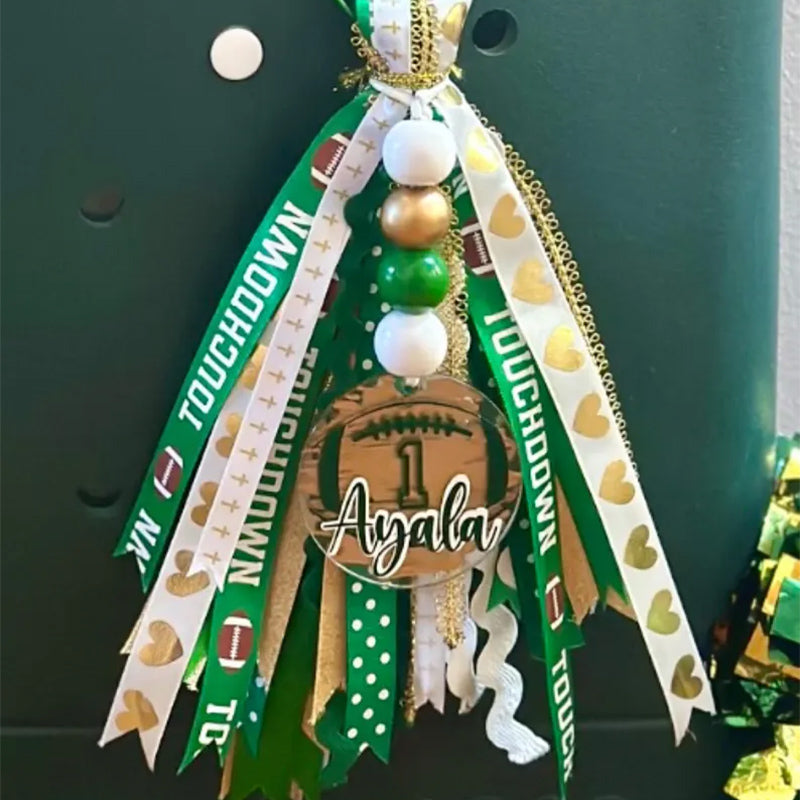 Custom Ribbon Bag Tag Tassel Sport Tag