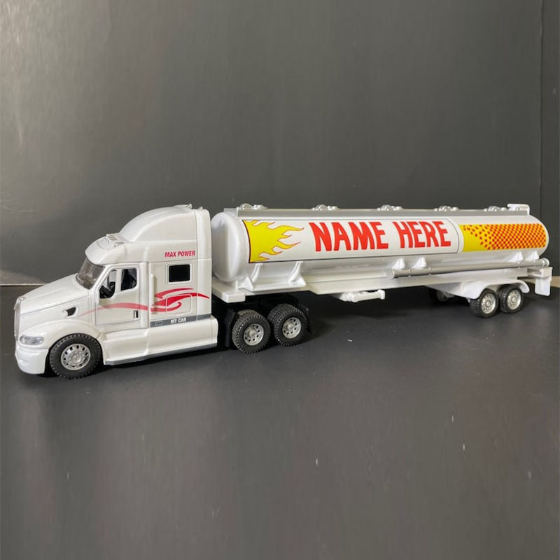 Personalized Toy Truck With Child Name