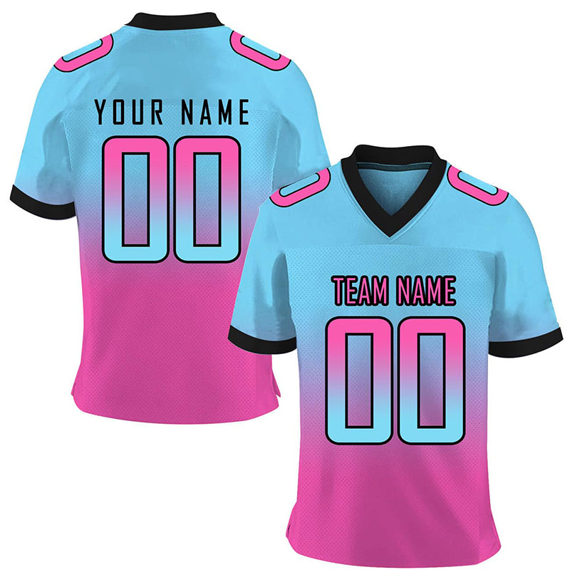 Custom Football Jersey Team Name And Number