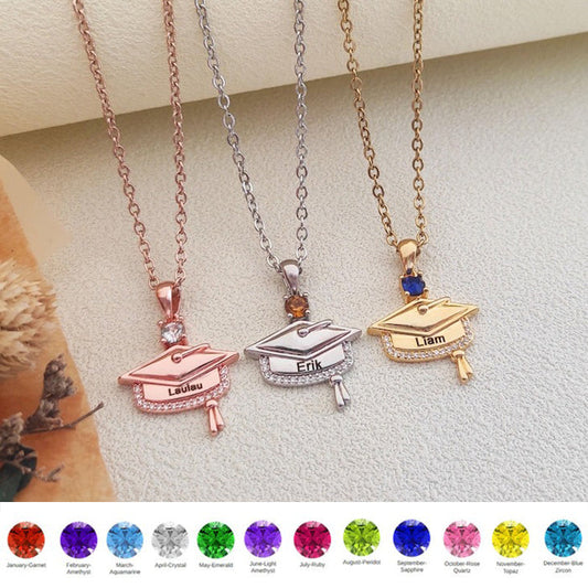 Personalized High School Graduation Necklace
