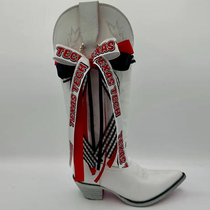 Boot Bow Sets Personalized University College,Game Day