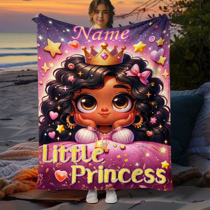 Personalized Little Princess Blanket