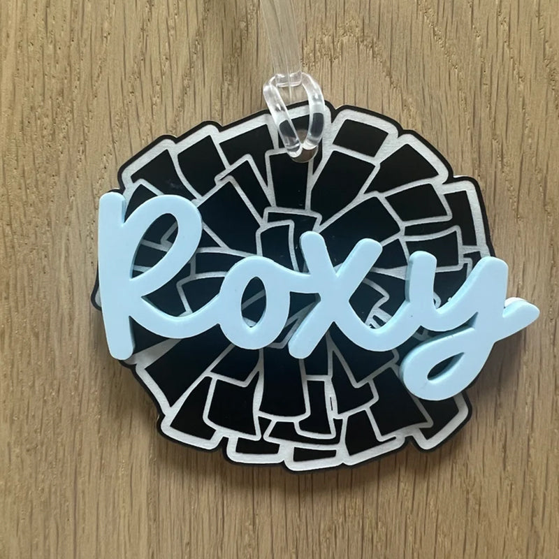 Personalized Name Tag Personalized Baseball Swimming Lacrosse Volleyball Hockey Soccer Dance Cheer Pom Tennis Football Hockey Track Pickleball Basketball Bag Tag