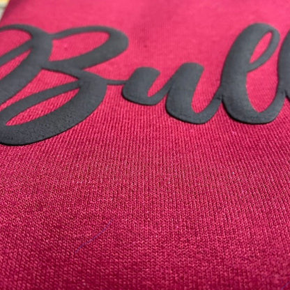 CUSTOM Team Sweatshirt, embossed puff, Custom Team Name Sweatshirt