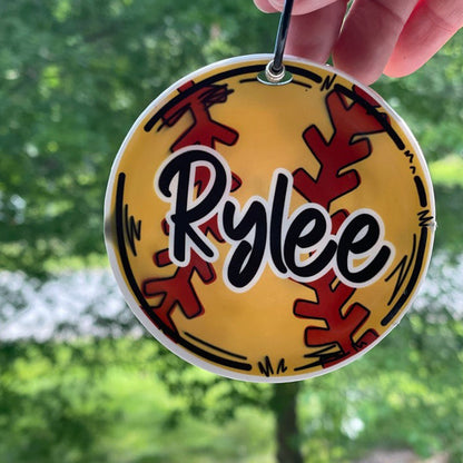Cheer Bag Tag, Ballet Bag Tag