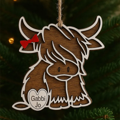 Personalized Christmas Name Ornament