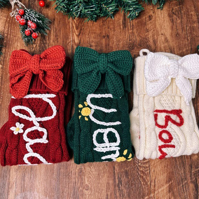 Paw Mom stockings Personalized Christmas Stockings