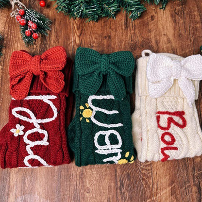 Paw Mom stockings Personalized Christmas Stockings