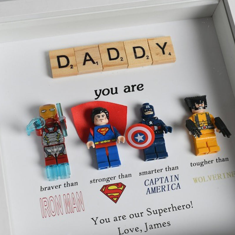 Gifts for dad: Set of 4 superhero figures