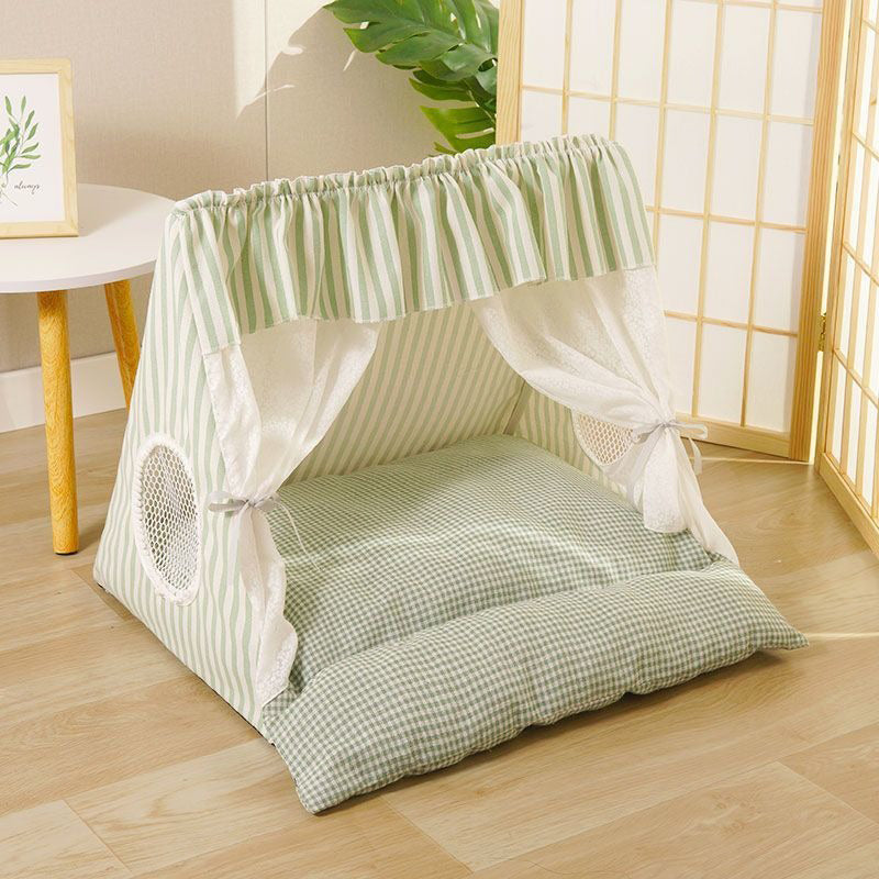 Personalized Cat Tent Custom Embroidered Name