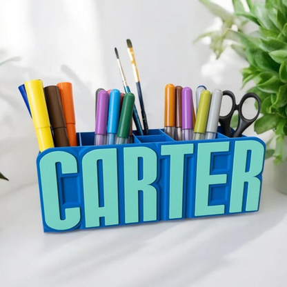 Personalized Pen Holder – Custom Desk Organizer