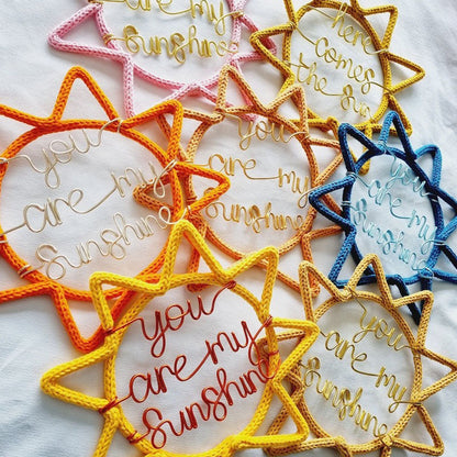 You are my sunshine l Wall Hanging l Nursery Decor