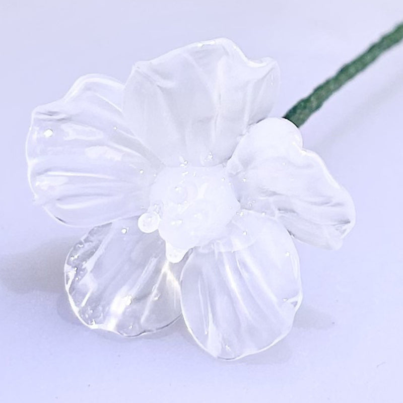 Glass Birth Month Flowers, Birth Flower Bouquet
