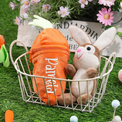 Personalized Easter Bunny Rabbit,Reversible Carrot Bunny