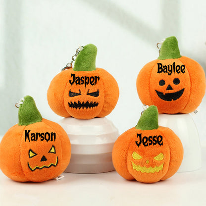 Halloween Pumpkin Keychain- Halloween Keychain