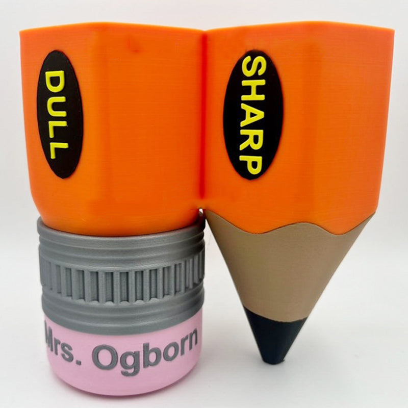 Pencil holder for primary school teachers desk sharp dull