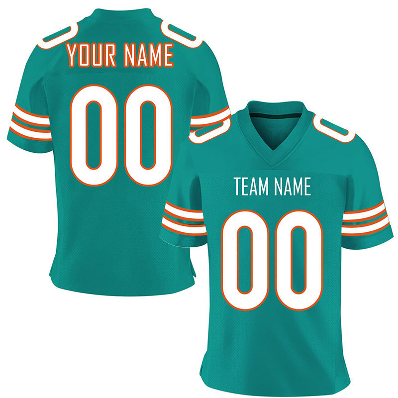 Custom Football Jersey Team Name And Number