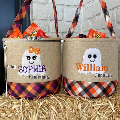 Trick or treat bag, Trick-or-treat bucket, Halloween Bucket