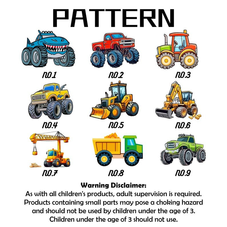 Personalized Toy Truck for Boys, Customized name on the side of the truck