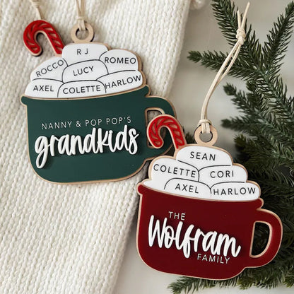 Family Christmas Ornament | Personalized Family Ornament