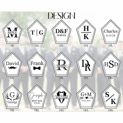 Personalized Groomsmen Suspenders, Rustic Wedding, Suspenders Best Man