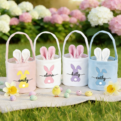 Personalized Easter Bags Customized Easter Baskets