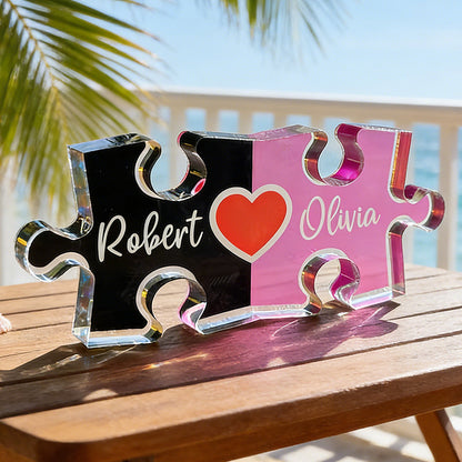 Custom Acrylic Puzzle Name Signs