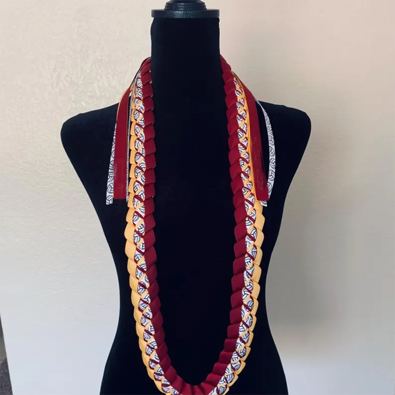 VOLLEYBALL Ribbon Lei