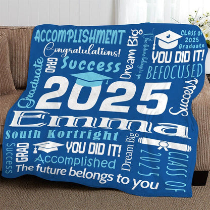 Graduation Blanket,Personalized Graduation Blanket