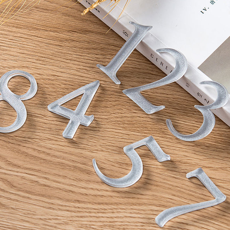 Large Modern House Numbers, Address Numbers, Door numbers