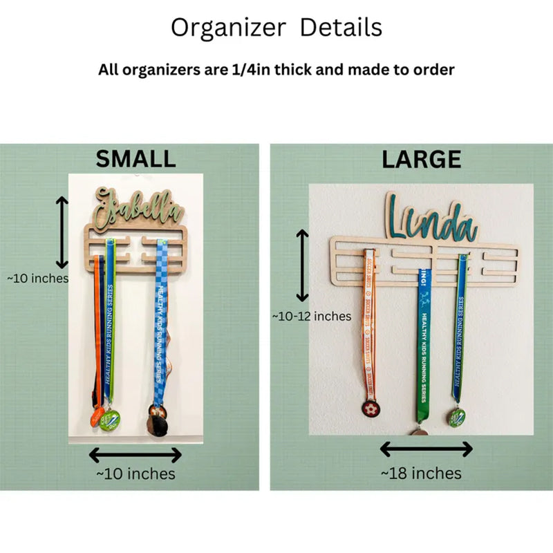 Wood Awards Rack | Special Gift Idea | Medal Holder