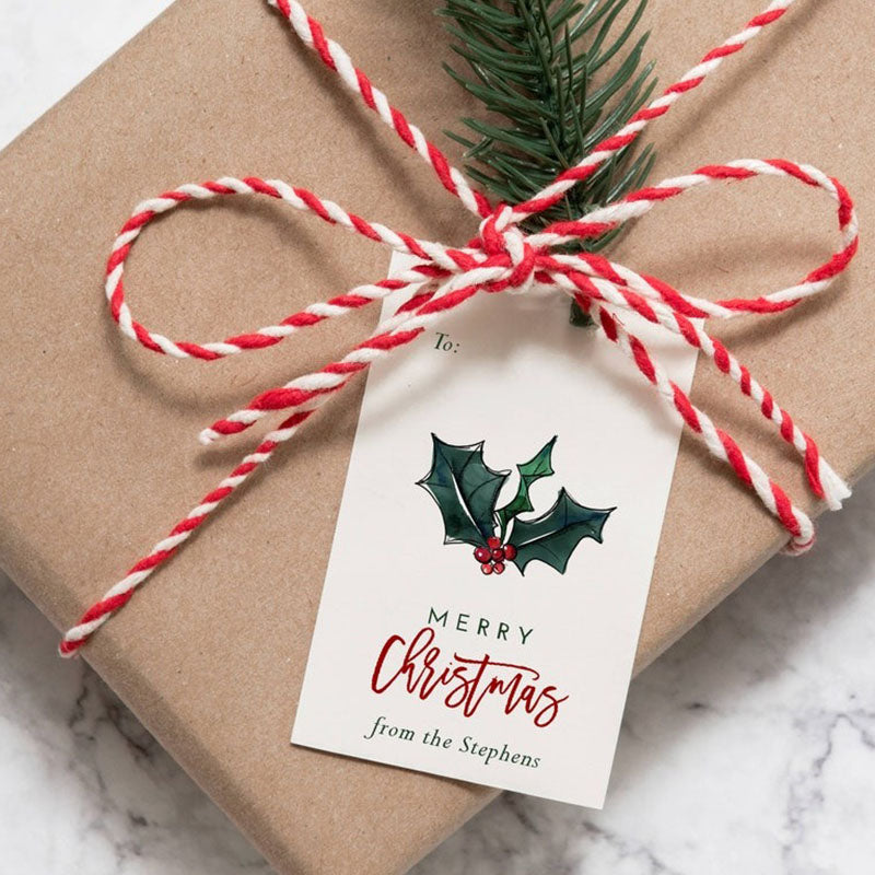 Personalized Christmas Tags  (twine/string not included)