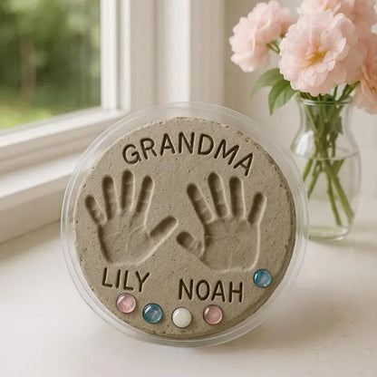 DIY Personalized Garden Stone Kit, Handprint Garden Stone