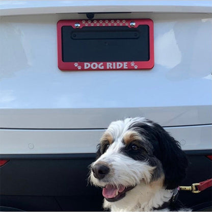 GoPlates Personalized Heavy Duty License Plate Frame | Laser Engraved