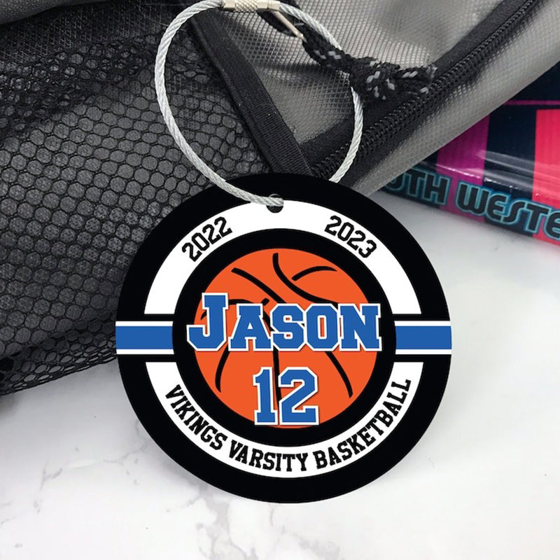 Wrestler ,Volleyball ,Softball ,Ice Hockey Hockey Soccer Sport Bag Tag