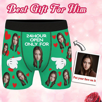 Men'S Boxer Shorts with Personalized Designs