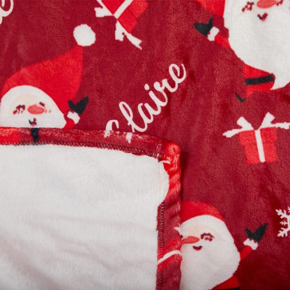 Blanket gift for boys and girls, personalized name blanket