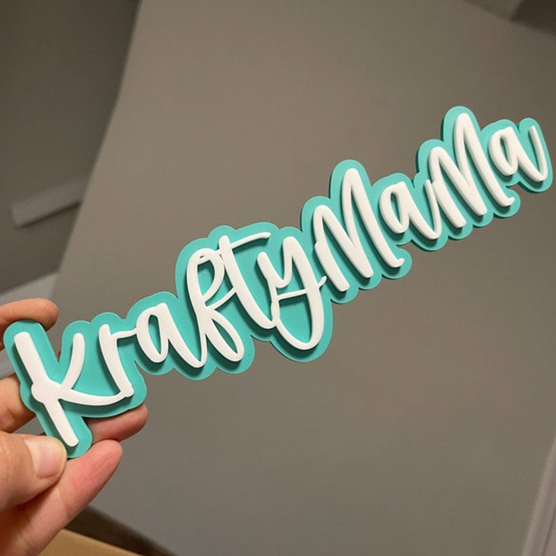 Acrylic Social Media Sign, Hashtag, Username, Photo Prop