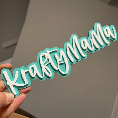 Acrylic Social Media Sign, Hashtag, Username, Photo Prop