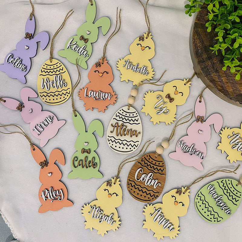 Personalized Easter Basket Tags