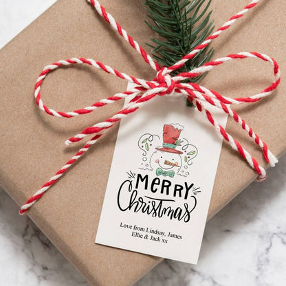 Personalized Christmas Tags  (twine/string not included)