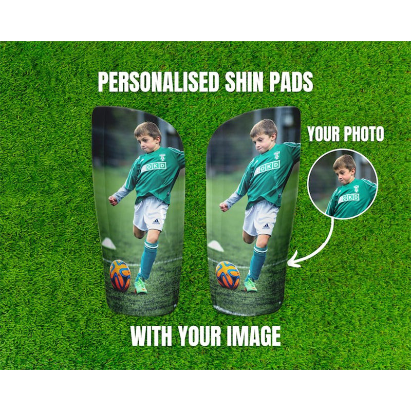Custom Photo Shin Pad and Sleeve for Soccer Football Lovers