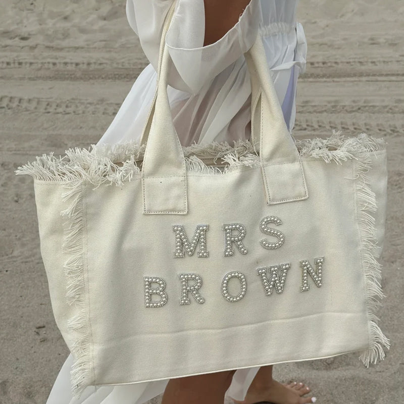 Bridesmaid Tote, Tote for Bride, Gift for Bride